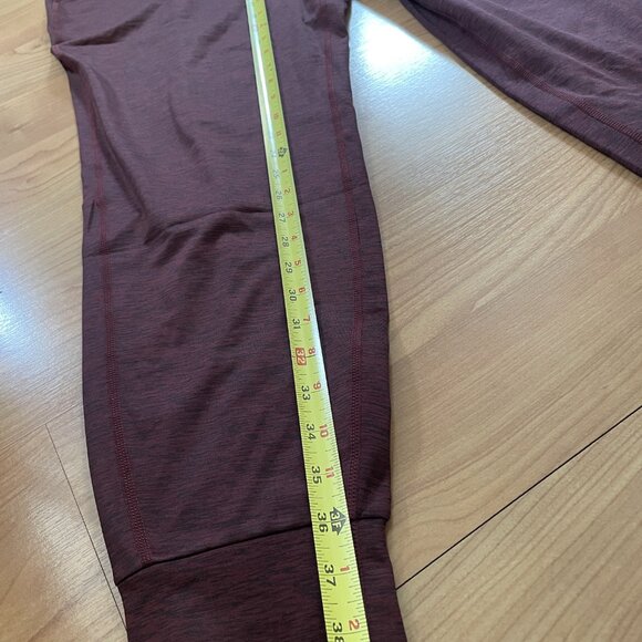 Firm. Eddie Bauer Hyperlayer XL Set, Pant &Top Burgundy. Athletics Yoga Pilates - Picture 10 of 16